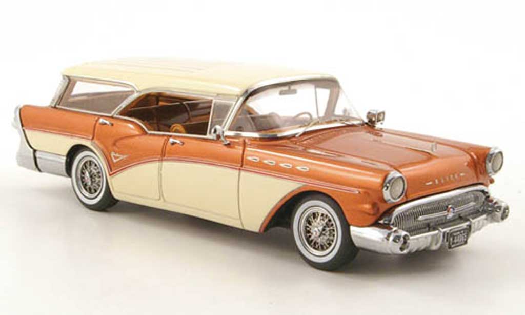 Buick Century 1/43 Neo Caballero biens le cuivre/creme 1957 modelauto