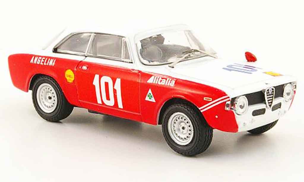 Alfa Romeo Giulia 1600 GTA 1/43 M4 1600 GTA no.101 targa florio 1971 modelauto