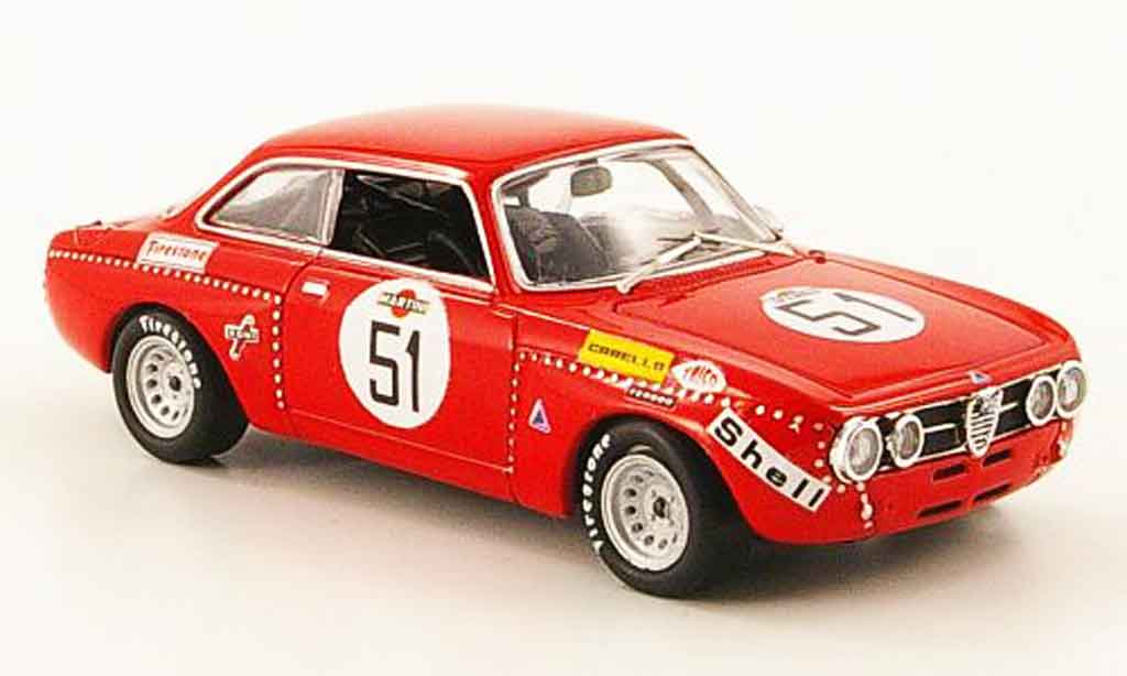 Alfa Romeo Giulia GTAm 1/43 M4 GTAm no.51 dini dona spa 1973 modelauto