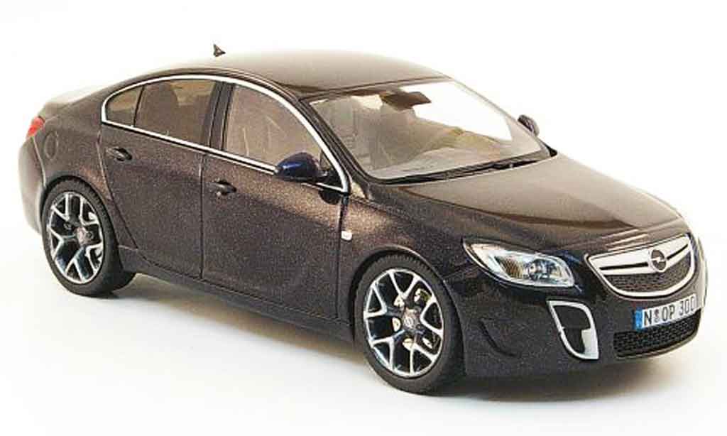 Opel Insignia OPC 1/43 Schuco OPC zwart 2009 modelauto