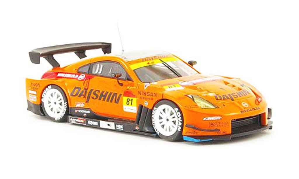 Nissan 350Z 1/43 Ebbro JGTC Advan No.81 Daishin Super GT 2008 modelauto