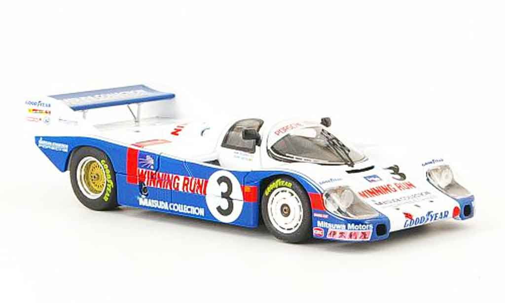 Porsche 956 1983 1/43 Ebbro 1983 No.3 Winning Run WEC Japan modelauto