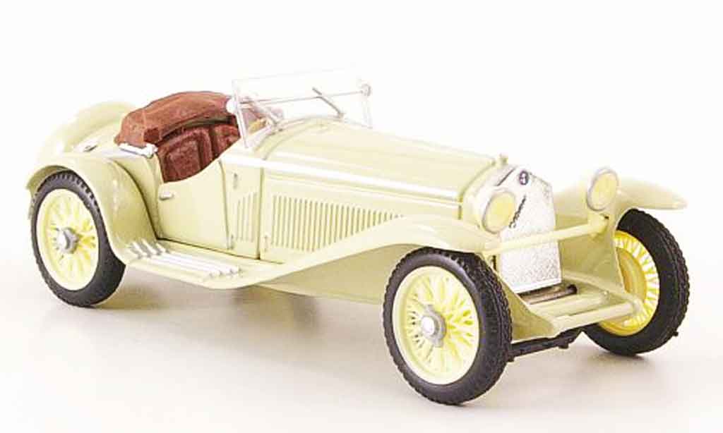 Alfa Romeo 1750 GS 1/43 Brumm GS zagato beige 1931 modelauto