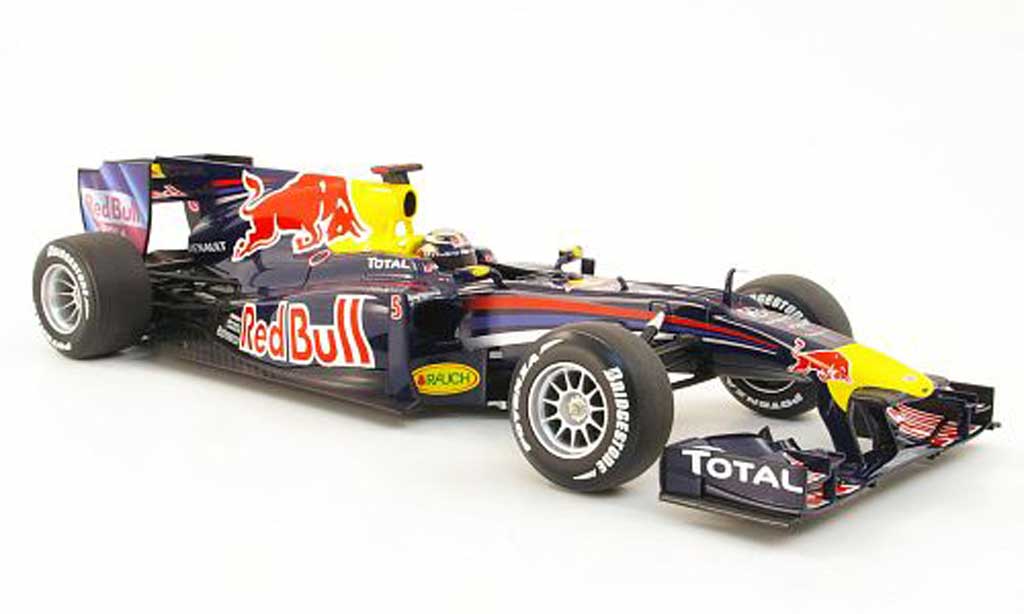 Renault F1 1/18 Minichamps red bull racing rb6 no.5 red bull s.vettel f1 saison 2010 modelauto
