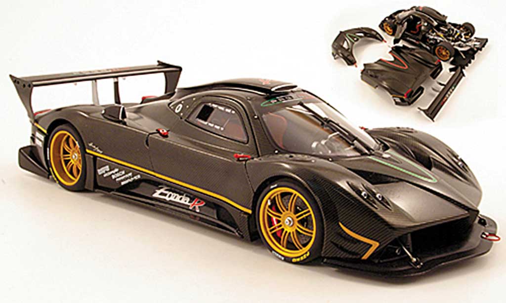 Pagani Zonda R 1/18 Autoart R carbon design 2007 modelauto