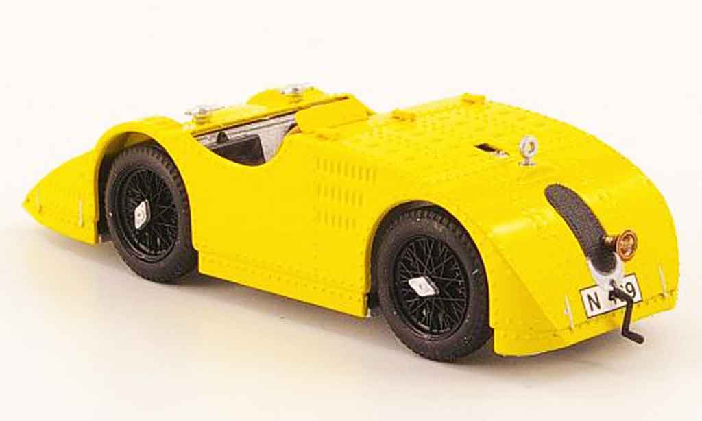 Bugatti 32 1/43 Brumm tank geel contessa elizabeth junek (cz) 1923 modelauto