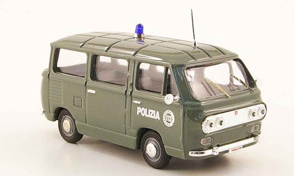 Fiat 850 1/43 Progetto Familiare Polizia 113 politie Italien modelauto