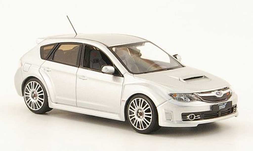 Subaru Impreza WRX 1/43 IXO STI WRX grijs 2008 modelauto