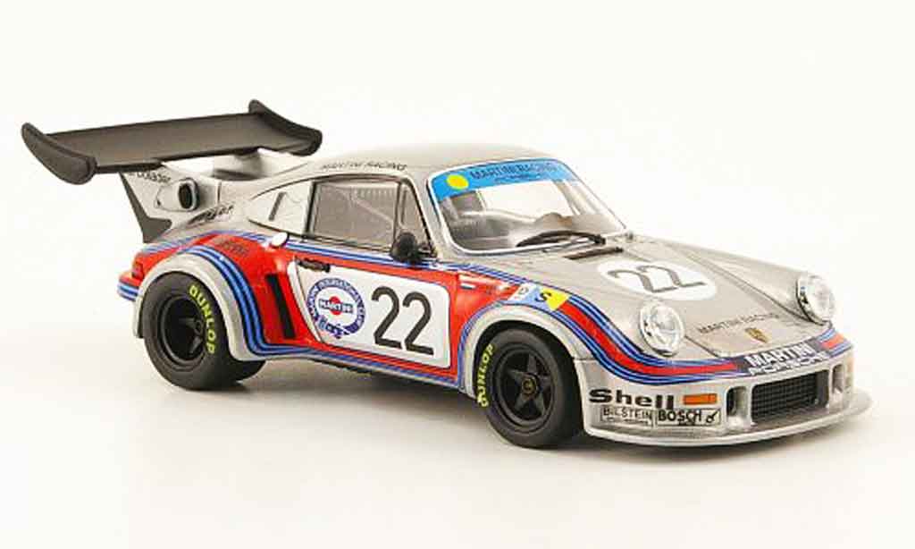 Porsche 930 Turbo 1/43 Ebbro RSR Turbo No.22 Martini 24h Le Mans 1974 modelauto