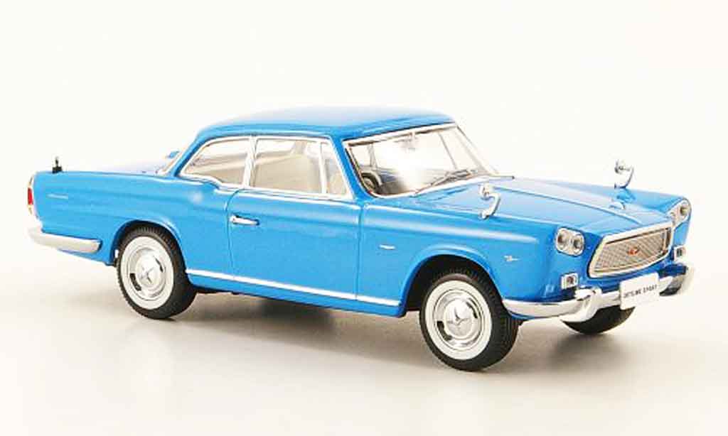 Nissan Skyline Prince Sport 1/43 Kyosho Prince Sport Coupe blauw modelauto