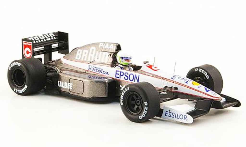Tyrrell 020 1/43 Spark No.4 bruin S.Modena GP Monaco 1991 modelauto