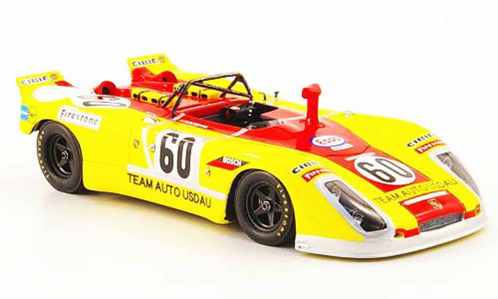 Porsche 908 1971 1/43 Spark 1971 No.60 Weigel Haldi 24h Le Mans modelauto
