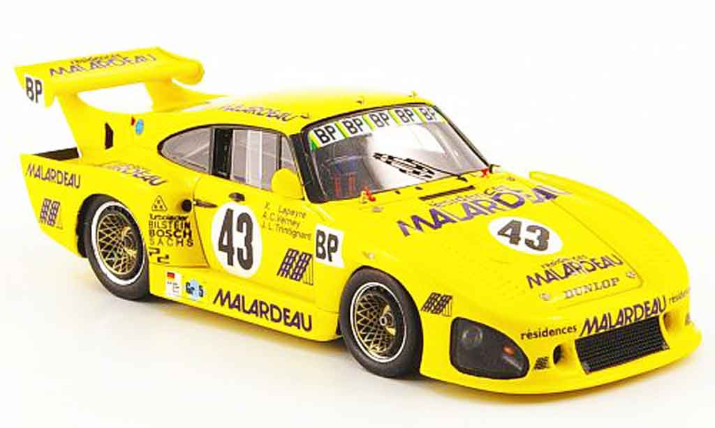 Porsche 935 1980 1/43 Spark 1980 K3 No.43 Malardeau 24h Le Mans modelauto