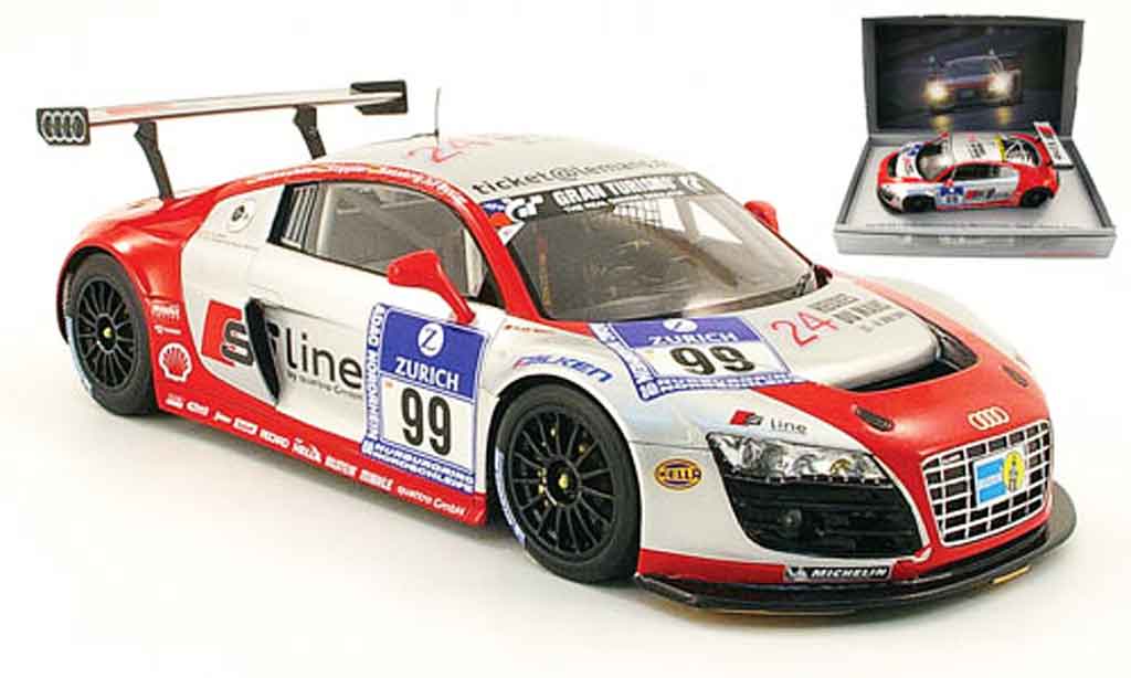 Audi R8 LMS 1/18 Spark LMS no.99 s line 24h adac nurburgring 2009 modelauto