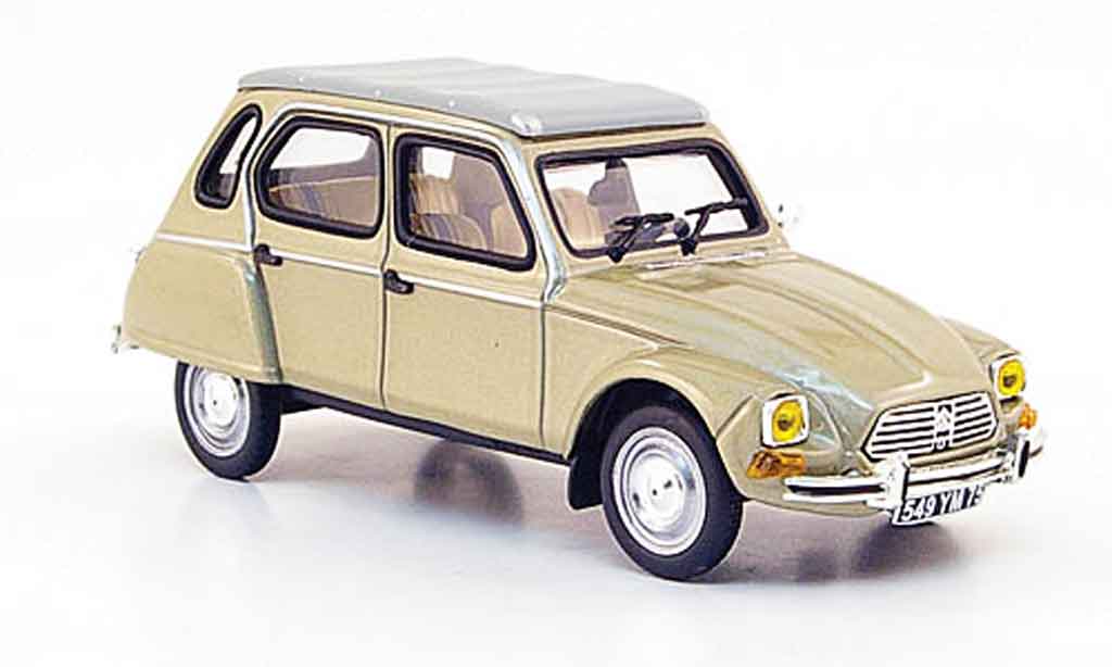 Citroen Dyane 1/43 Nostalgie 6 beige 1976 modelauto