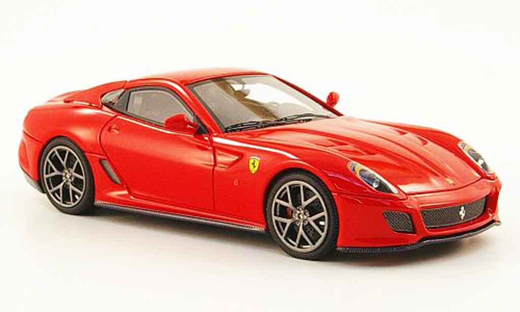Ferrari 599 GTO 1/43 Look Smart GTO rood 2010 modelauto