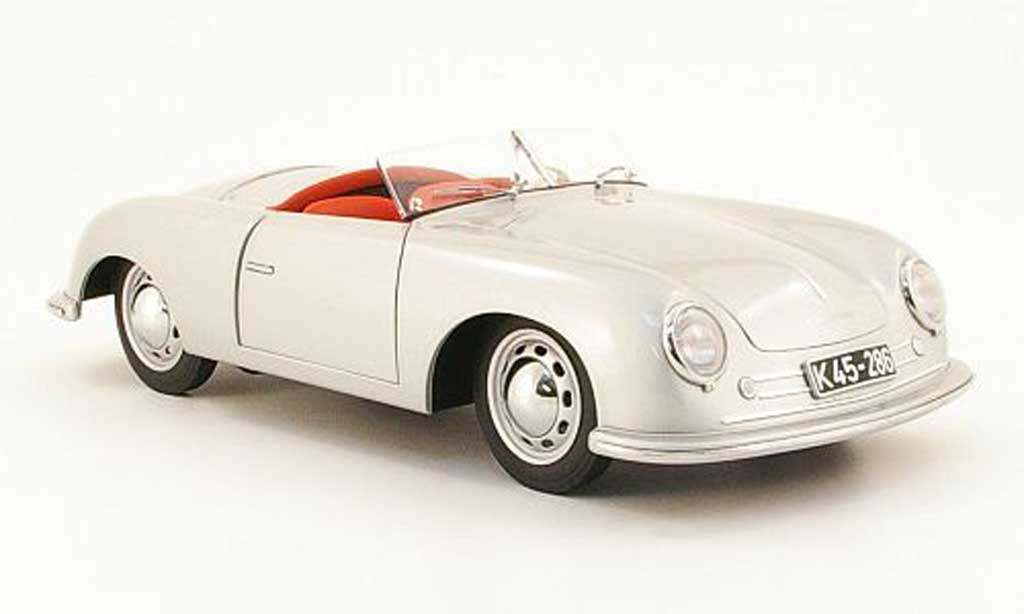 Porsche 356 1948 1/18 Autoart 1948 (nr.1) grijs modelauto