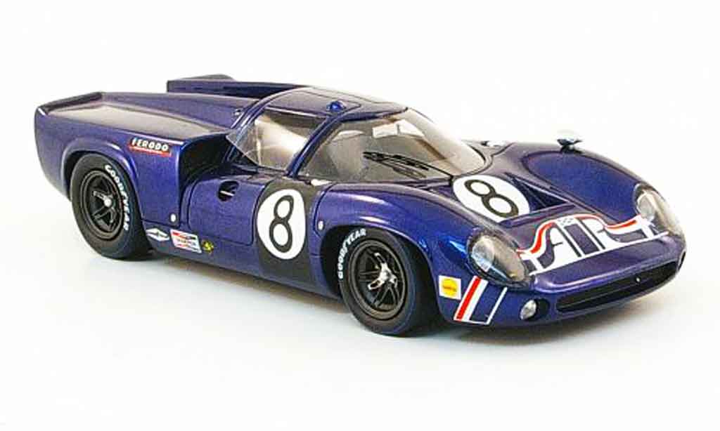 Lola T70 1/43 Spark MkIII No.8 Zweiter Platz Daytona 1969 modelauto