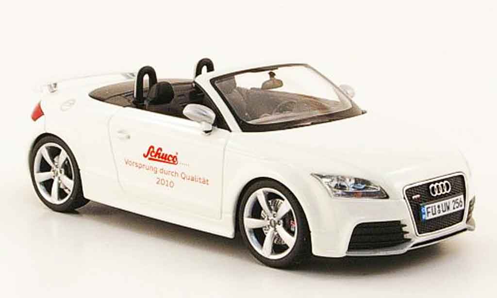 Audi TT RS 1/43 Schuco RS Roadster wit modelauto