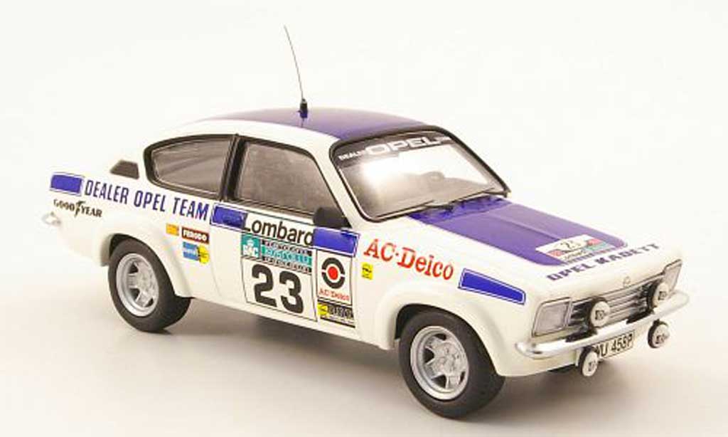 Opel Kadett C 1/43 Schuco C Coupe No.23 RALombarRally 1974 modelauto