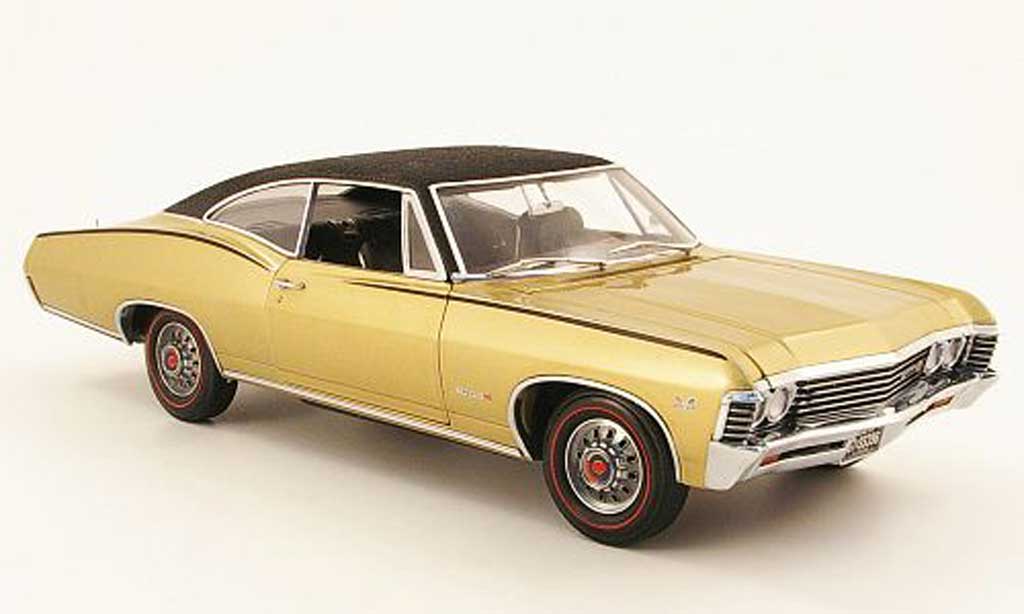 Chevrolet Impala 1967 1/18 Ertl 1967 ss or/zwart modelauto
