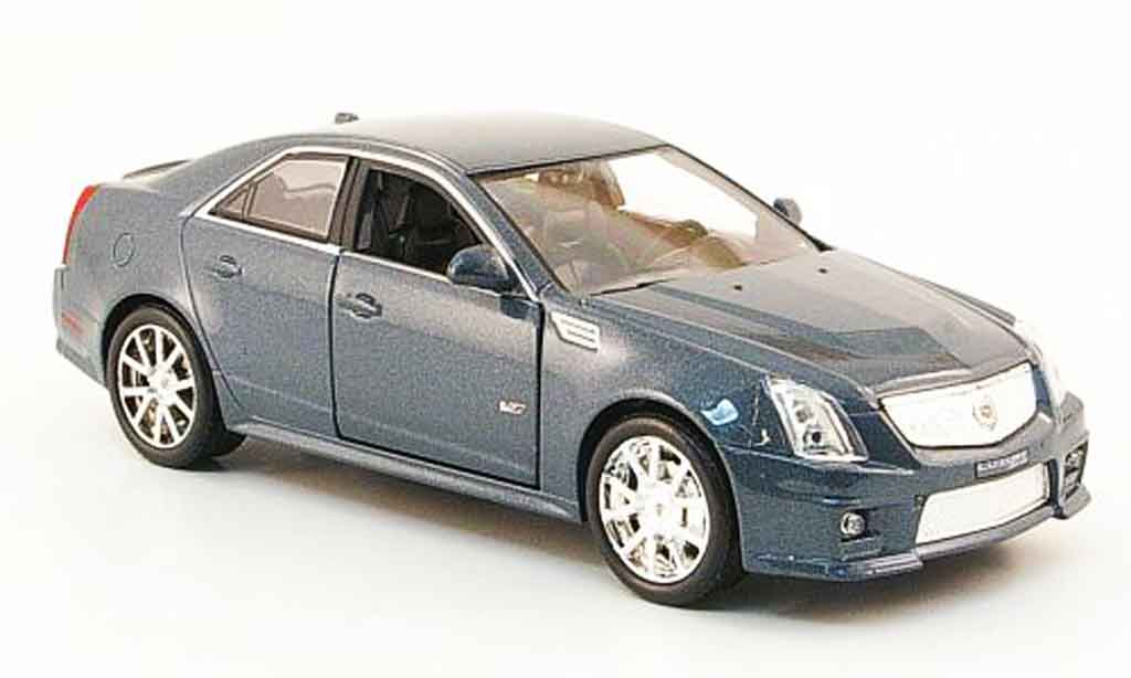 Cadillac CTS 1/43 Luxury Die Cast V grijs 2009 modelauto