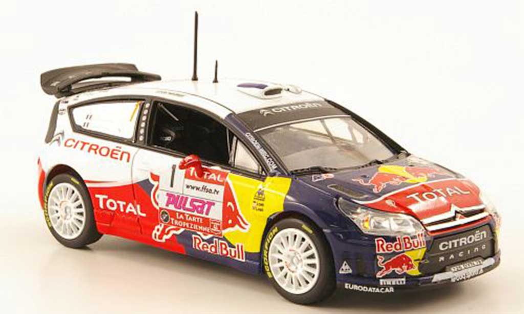 Citroen C4 WRC 2009 1/43 Norev WRC 2009 No.1 Red Bull - Total Rallye du Var modelauto
