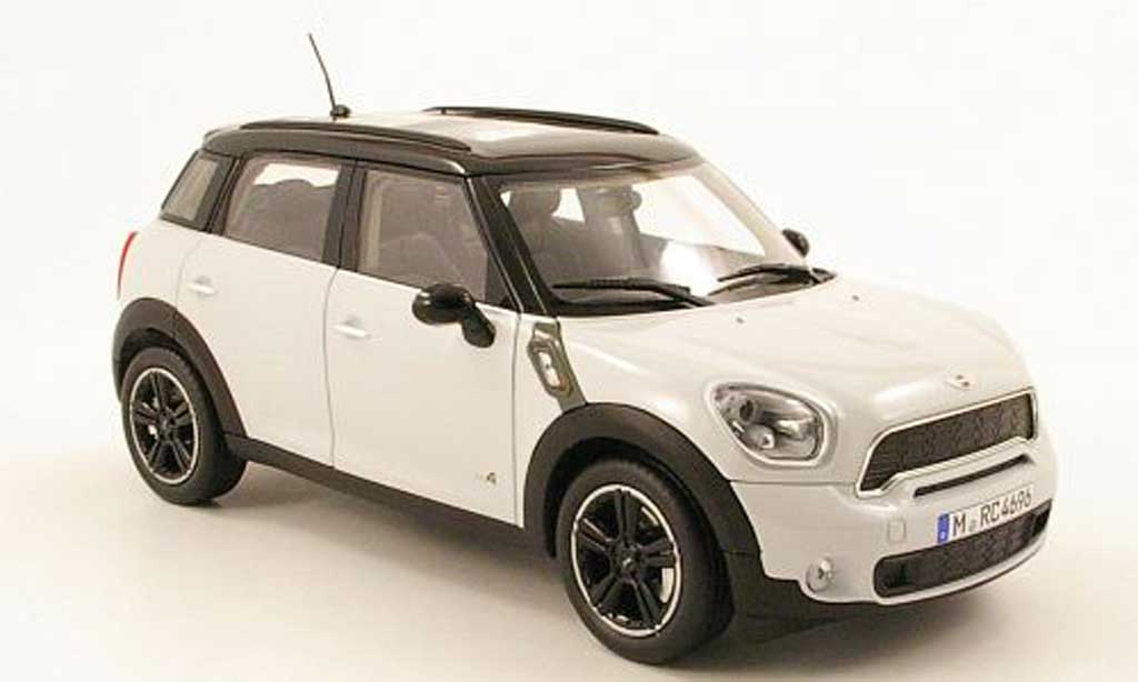 Mini Countryman S 1/18 Norev S grijs/zwart 2010 modelauto
