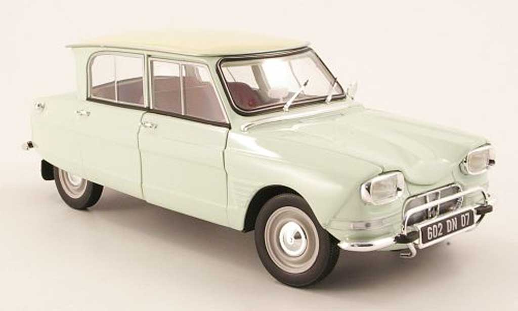 Citroen Ami 6 1/18 Norev grun pastel/beige 1963 modelauto