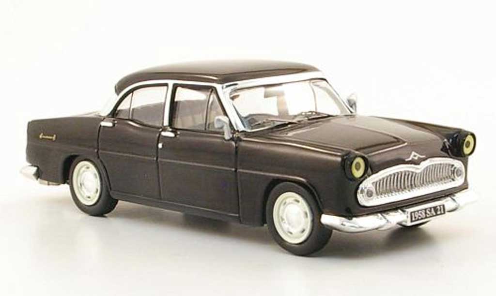Simca Ariane 1/43 IXO 8 zwart 1958 modelauto