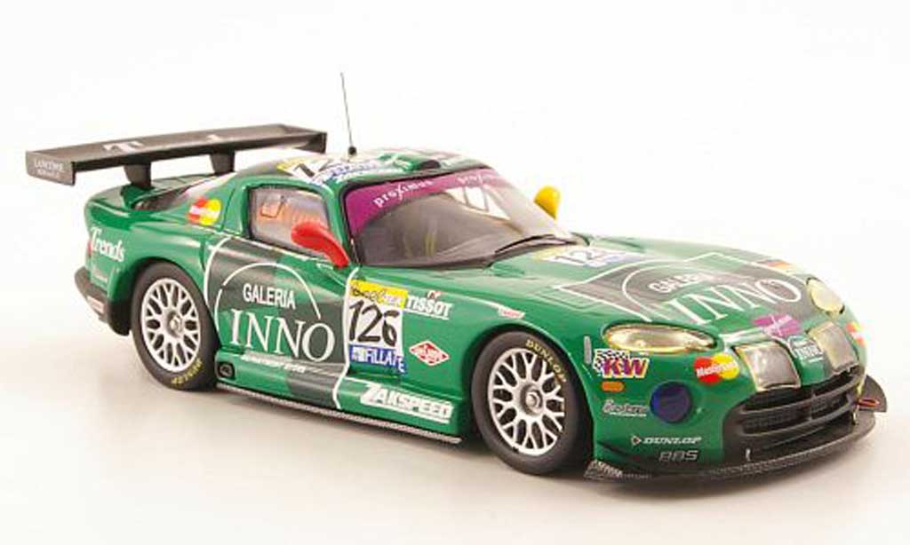 Dodge Viper GTS R 1/43 IXO GTS R No.126 Galeria Inno 24h Spa 2003 modelauto