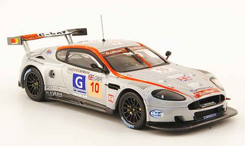 Aston Martin DBR9 1/43 IXO no.10 daily express 24h spa 2008 modelauto