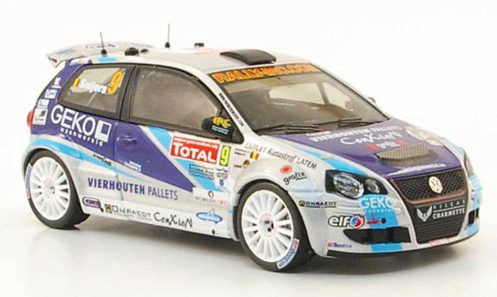 Volkswagen Polo 1/43 IXO S2000 No.9 Geko IRC Rally Ypres 2009 modelauto