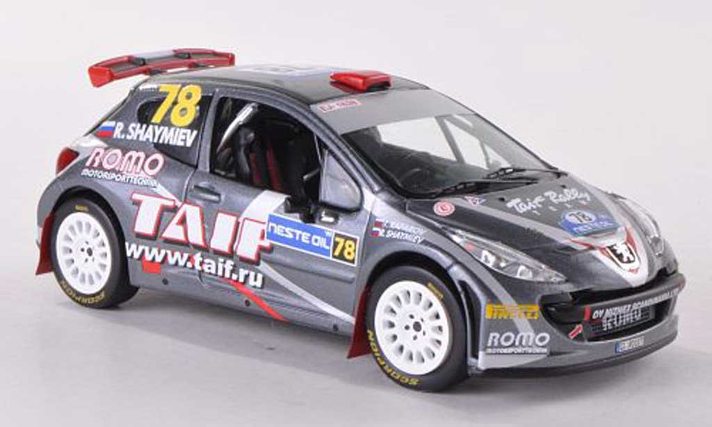 Peugeot 207 S2000 1/43 IXO S2000 No.78 Romo Rally Finnland 2009 R.Shaymiev/T.Kafarov modelauto