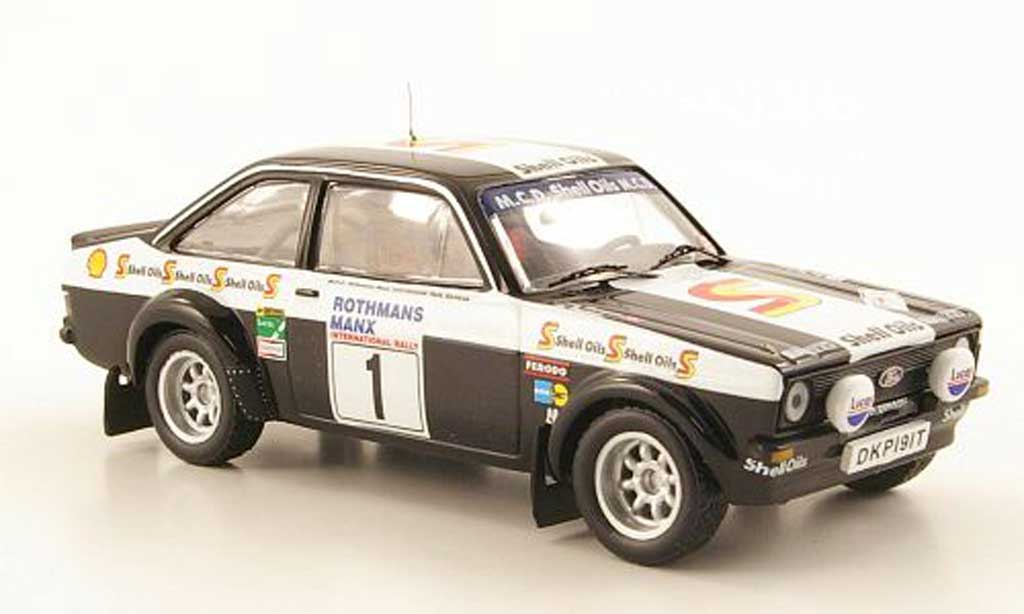 Ford Escort MK2 1/43 IXO MK2 No.1 S Oils Manx Rally 1982 modelauto