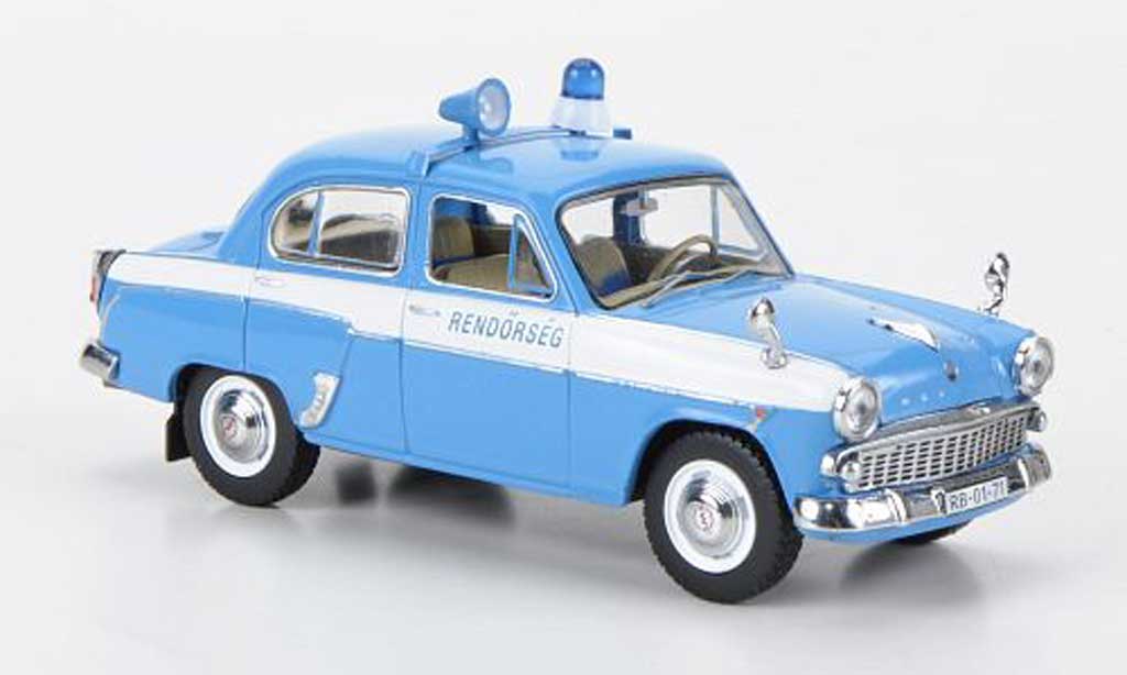 Moskwitsch 407 1/43 IST Models Rendorseg - Politie Ungarn 1959 modelauto