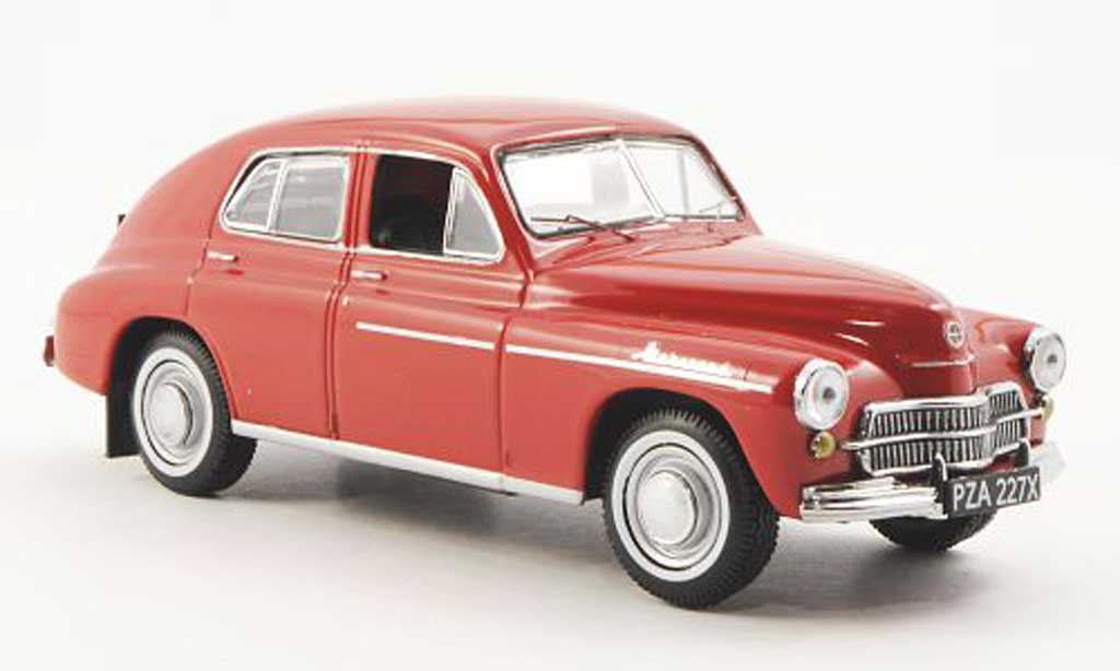 Warszawa 201 1/43 IST Models rood 1960 modelauto