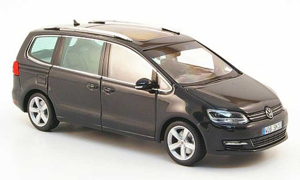 Volkswagen Sharan 1/43 Minichamps II grijs 2010 modelauto