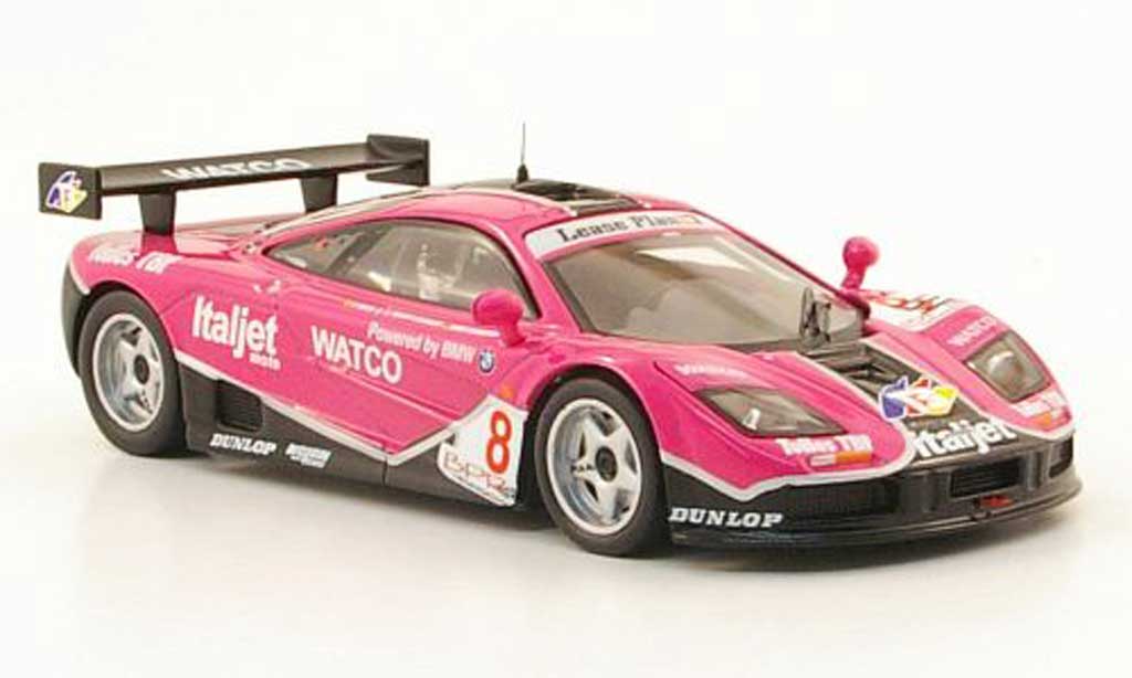 McLaren F1 1/43 IXO GTR No.8 Italjet BPR Silverstone 1996 modelauto
