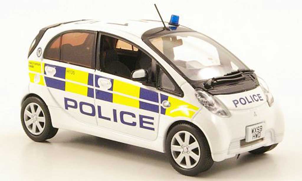 Mitsubishi iMiev 1/43 J Collection West Midlands Politie 2009 modelauto