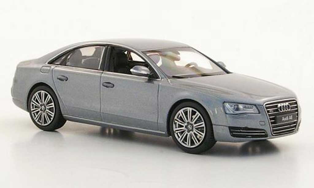 Audi A8 1/43 Kyosho (D4) grijs modelauto