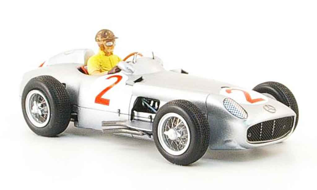 Mercedes W 196 1/43 Spark No.2 J.M.Fangio GP Monaco 1955 modelauto
