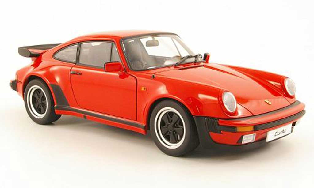 Porsche 930 Turbo 1/18 Autoart Turbo 3.3 rood 1978 modelauto