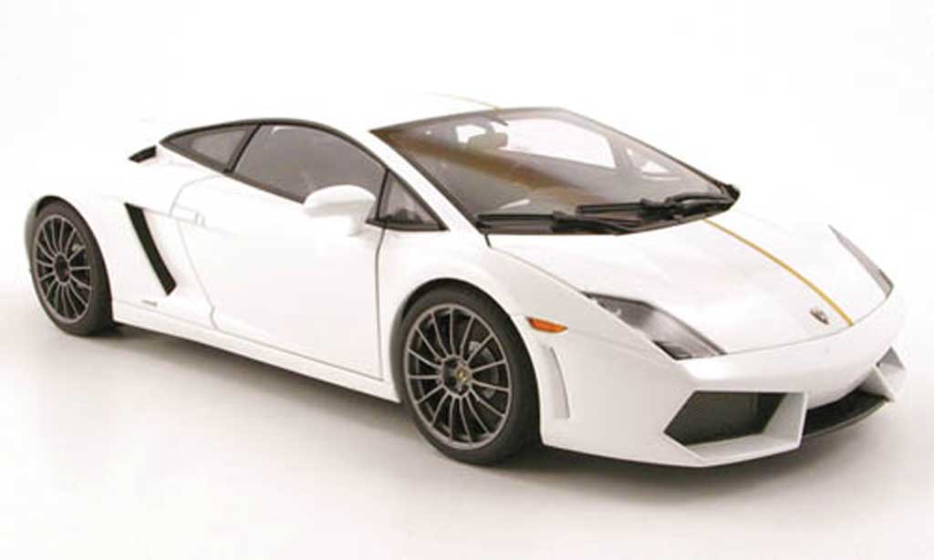 Lamborghini Gallardo LP550-2 1/18 Autoart LP550-2 balboni wit 2009 modelauto