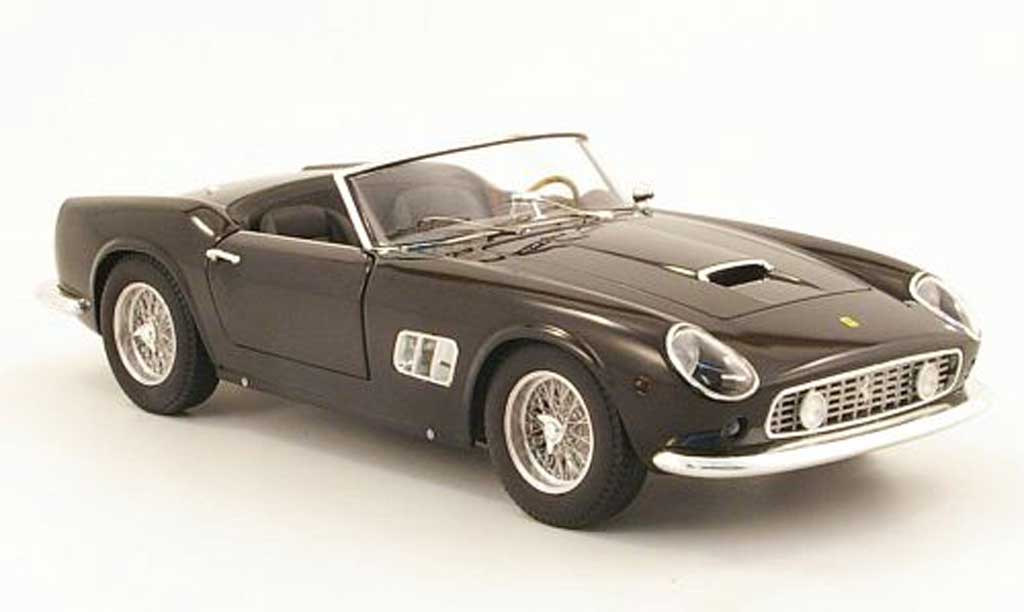 Ferrari 250 GT California 1/18 Hot Wheels Elite GT California spider swb zwart modelauto