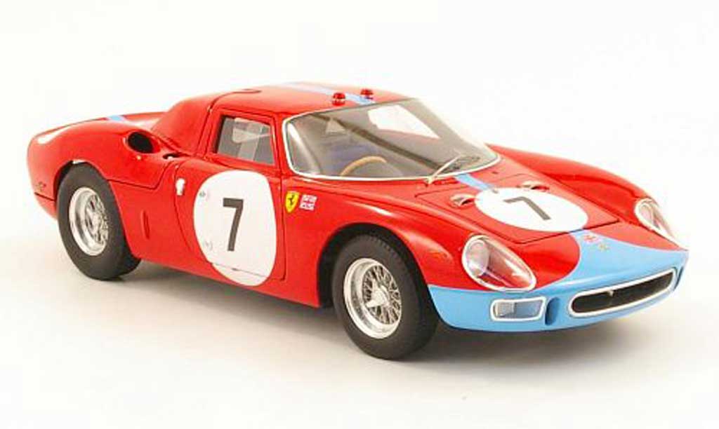 Ferrari 250 LM 1964 1/18 Hot Wheels Elite LM 1964 no7 12h reims modelauto