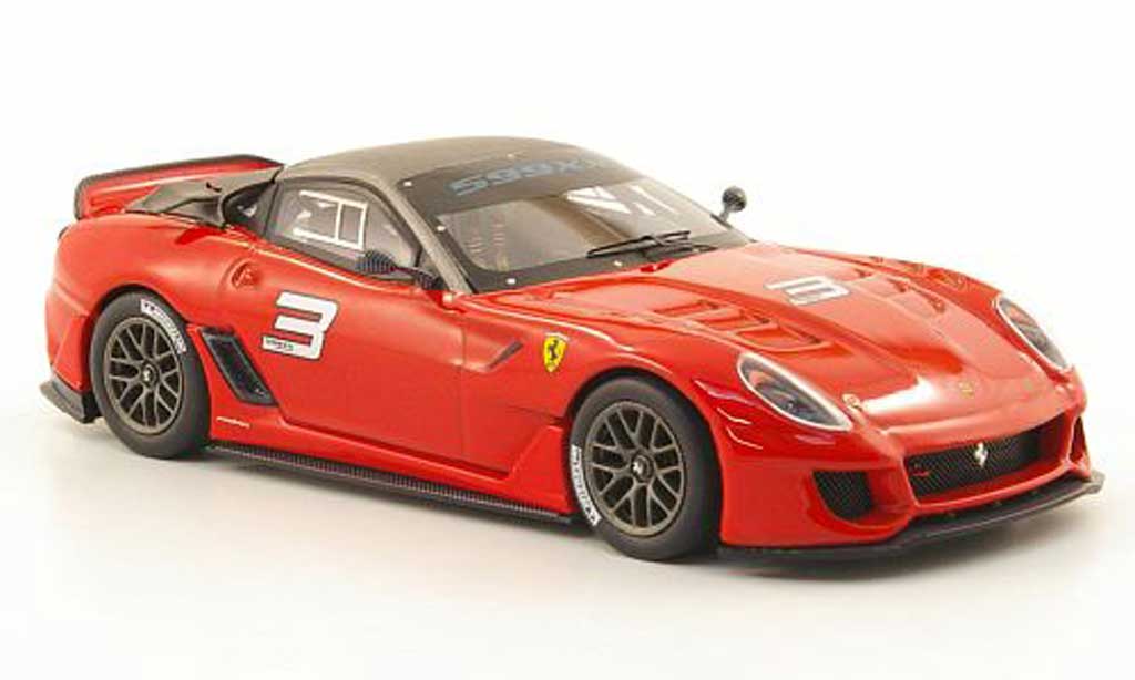 Ferrari 599 XX 1/43 Hot Wheels Elite XX No.3 (Elite) modelauto