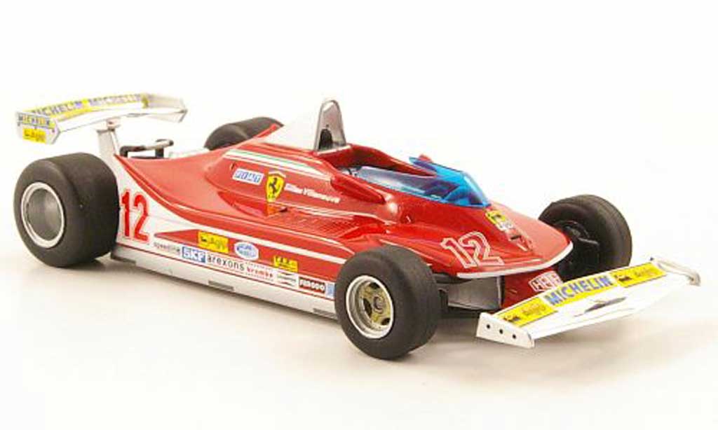 Ferrari 312 T4 1/43 Hot Wheels Elite T4 No.12 GSudafrika (Elite) 1979 modelauto