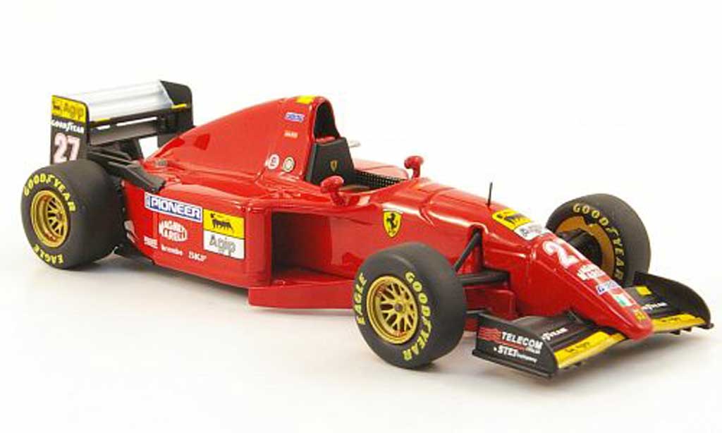 Ferrari 412 1/43 Hot Wheels Elite T2 No.27 J.Alesi GP Europa (Elite) 1995 modelauto