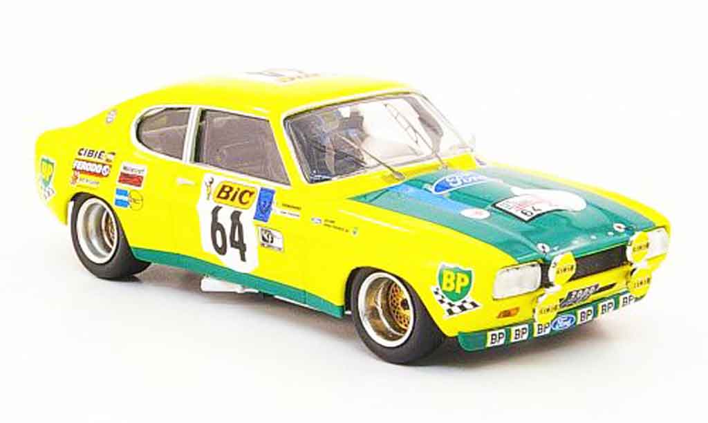 Ford Capri 2600 1/43 Trofeu 2600 No.64 Tour de France Auto 1972 modelauto